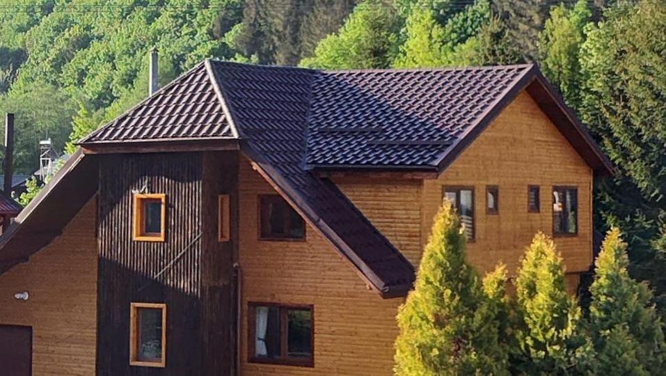 Вилла Sezatoarea Lupilor Лепша Экстерьер фото